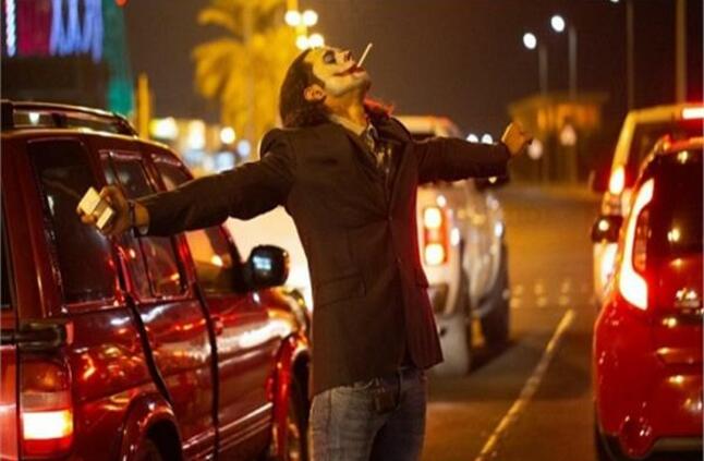 جوكر الكويت يثير جدلا في الشوارع