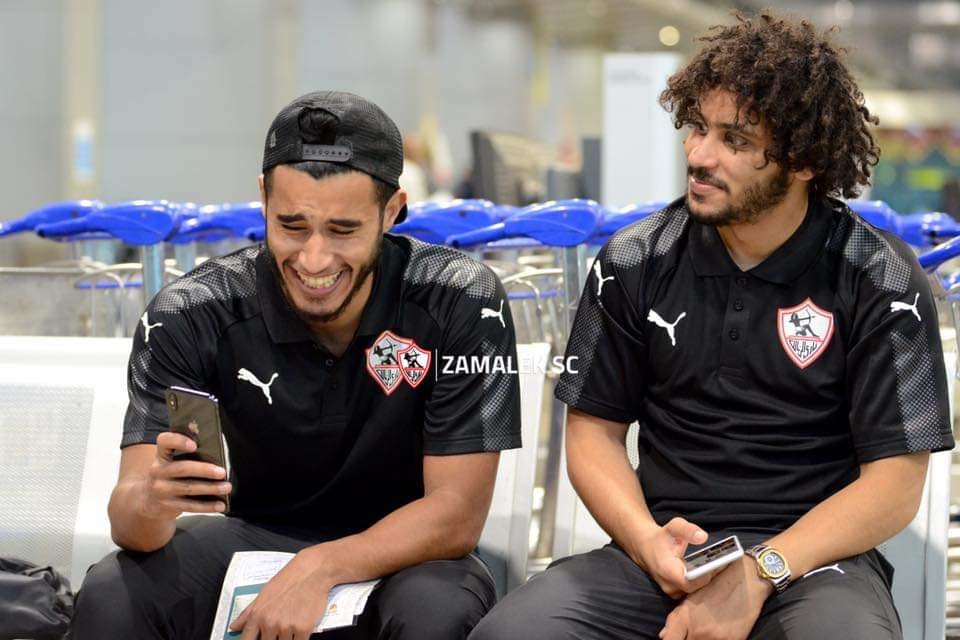 محمد حسن  مع عبدالله جمعة 