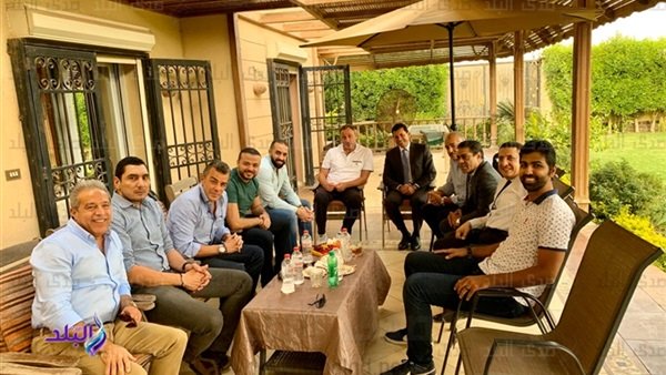 مجلس الاهلي مع وزير الرياضة 