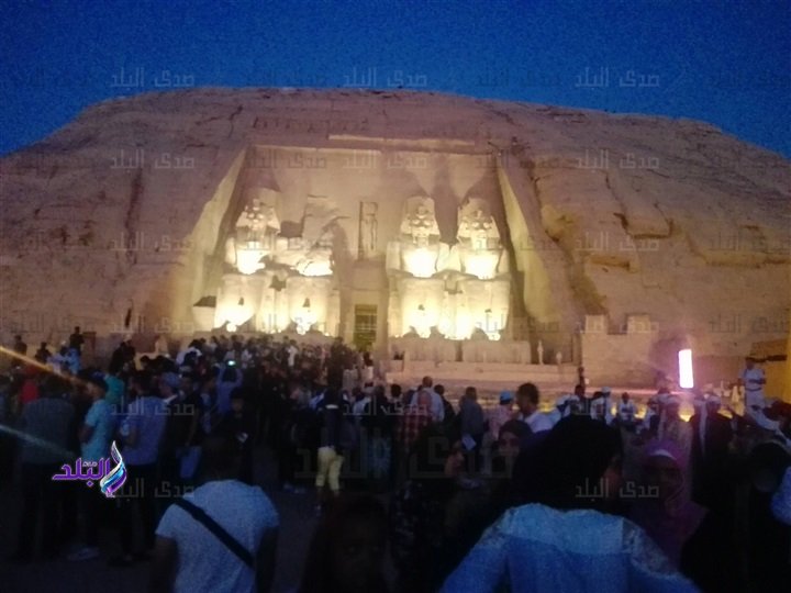 تعامد الشمس على وجه الملك رمسيس تعامد الشمس على وجه الملك رمسيس