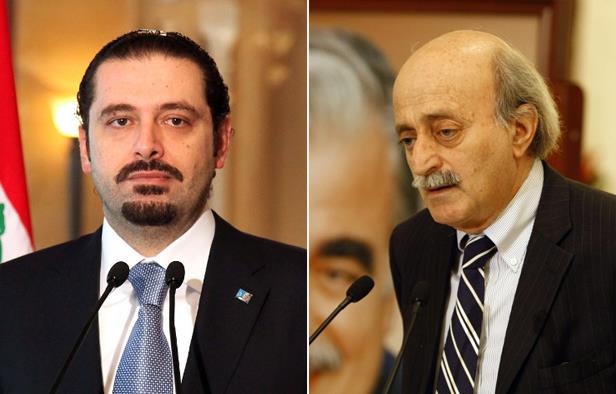 وليد جنبلاط وسعد الحريري