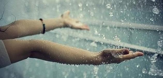 دعاء نزول المطر مكتوب دعاء نزول المطر مكتوب