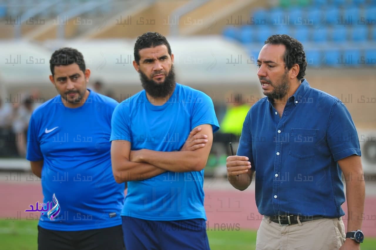 هيثم شعبان المدير الفني للفريق الأول لكرة القدم بنادي سيرامي