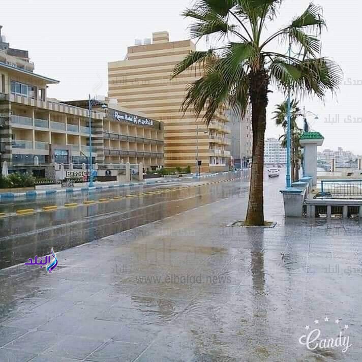 أمطار غزيرة تضرب مطروح أمطار غزيرة تضرب مطروح