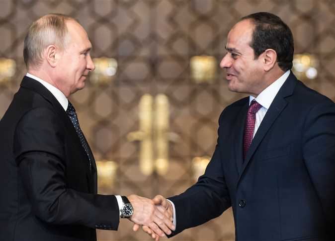 الرئيس السيسي والرئيس بوتين
