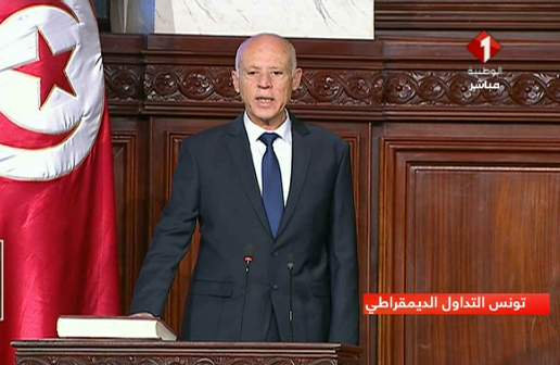 الرئيس التونسي قيس سعيد 