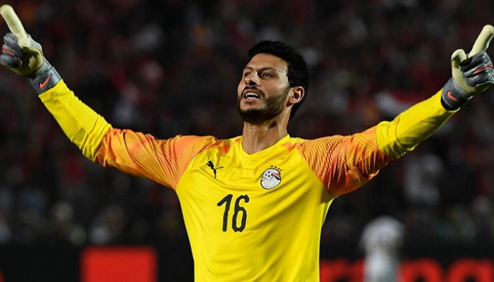  محمد الشناوي حارس منتخب مصر