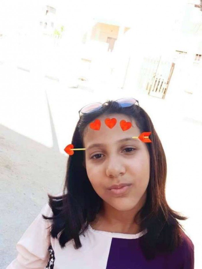 الطفلة مروة عبد الصادق ضحية الامطار فى العاشر من رمضان 