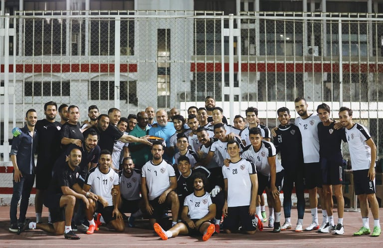 لاعبى الزمالك