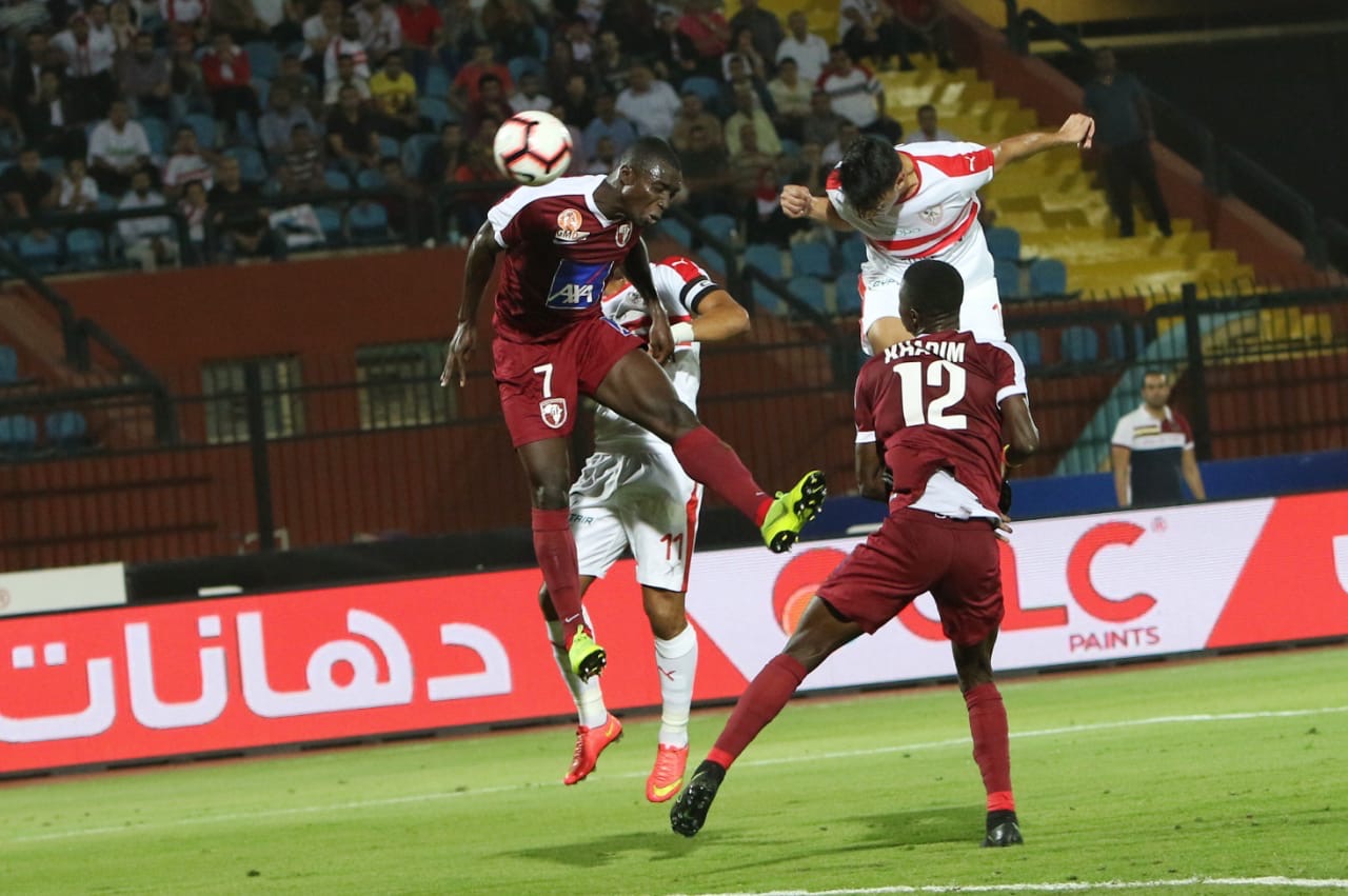 مباراة الزمالك وبطل السنغال
