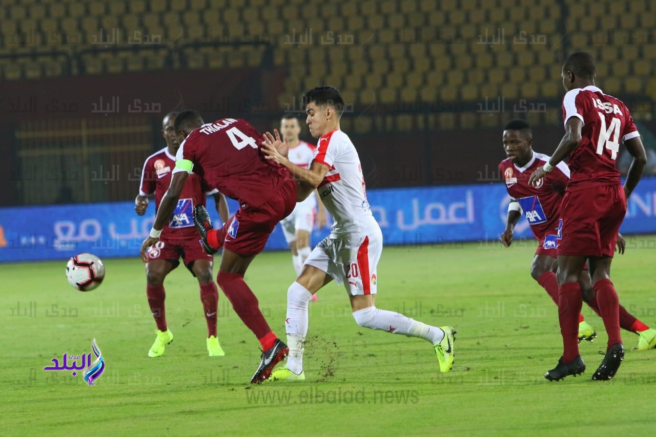 مباراة الزمالك وبطل السنغال