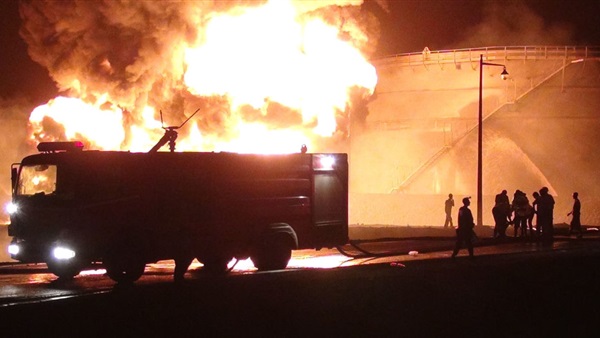 حريق في العراق