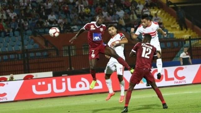 الزمالك وجيرانسيون السنغالي 