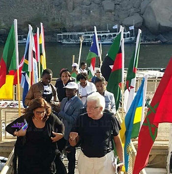 انطلاق مهرجان الفنون الافروصينى بأسوان ..صور
