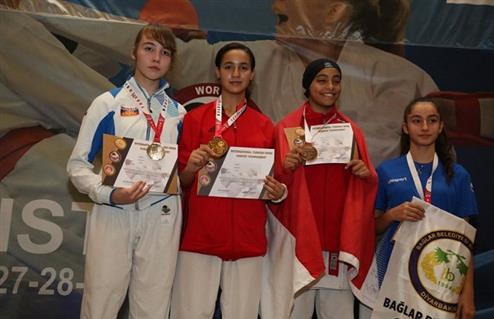 أزهرية تفوز ببطولة العالم للكاراتيه في تشيلي وتعلق: حققت حلم