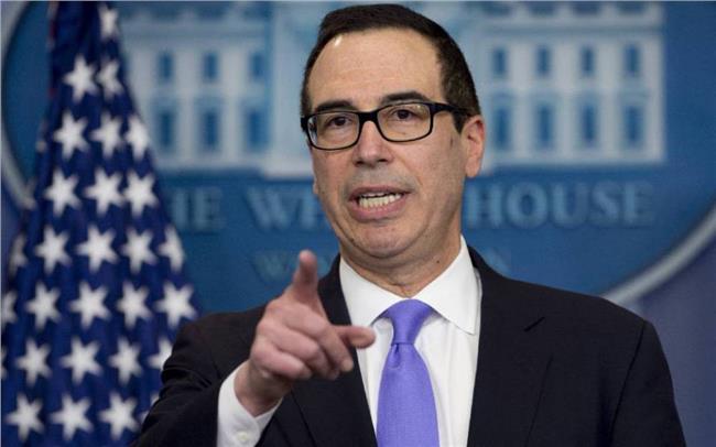 وزير الخزانة الأمريكي، ستيفن منوشين