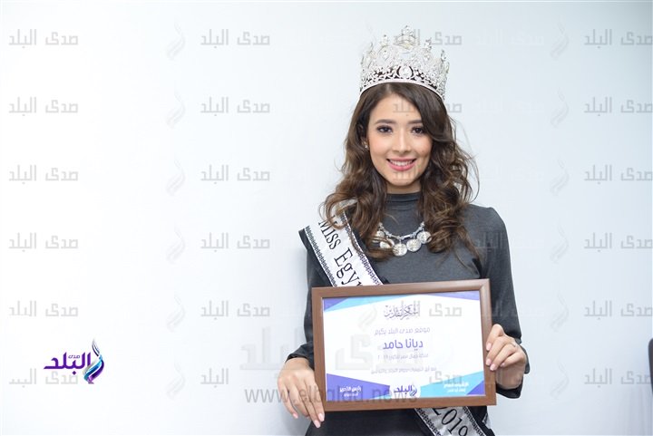 ديانا حامد ملكة جمال مصر للكون 2019