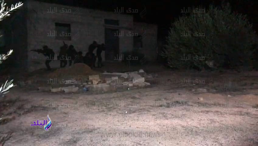 مداهمة وكر ارهابى بالعريش 