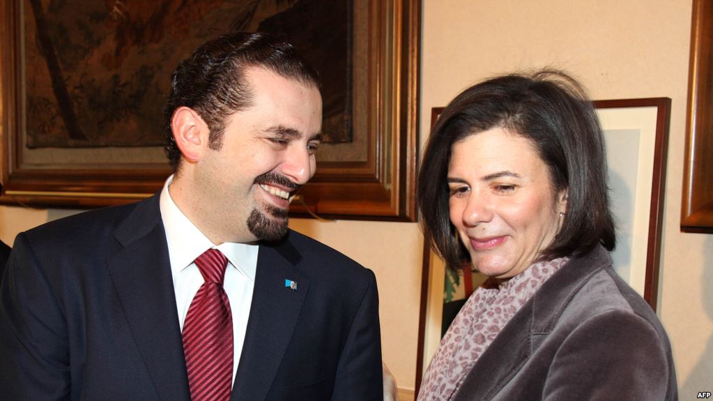 ريا الحسن وسعد الحريري ريا الحسن وسعد الحريري