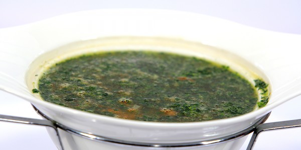 طريقة عمل ملوخية بالحمص على طريقة الشيف غادة جميل