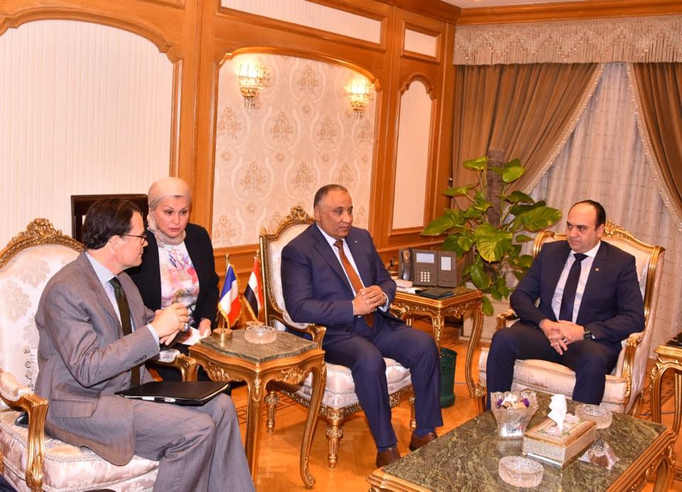 السفير الفرنسي ووفد من السفارة يزورن هيئة الرقابة الادارية  السفير الفرنسي ووفد من السفارة يزورن هيئة الرقابة الادارية