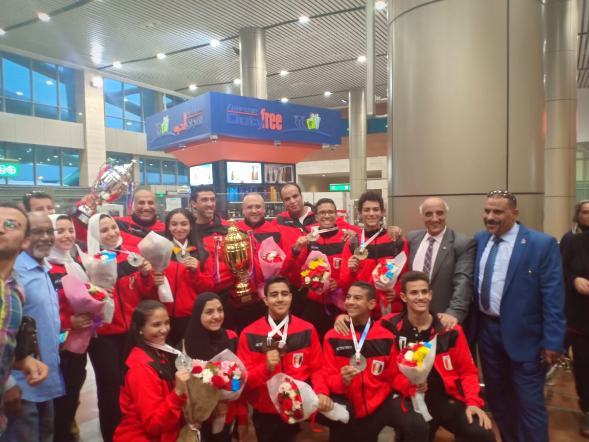 بعثة منتخب الكاراتيه 