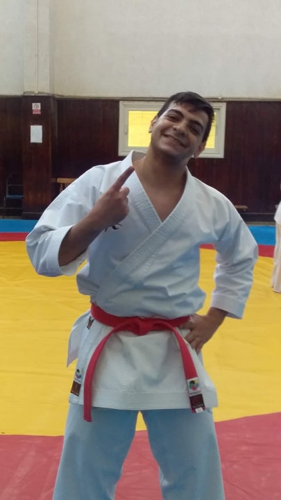  اللاعب احمد عادل صلاح الطالب بالفرقة الرابعة بكلية الاداب 