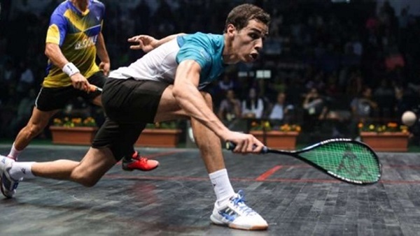على فرج لاعب منتخب مصر للإسكواش على فرج لاعب منتخب مصر للإسكواش