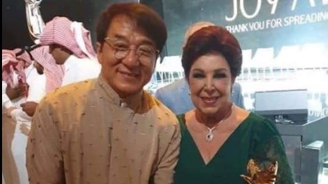 رجاء الجداوى وجاكى شان رجاء الجداوى وجاكى شان