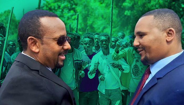 آبي أحمد وجوهر محمد  