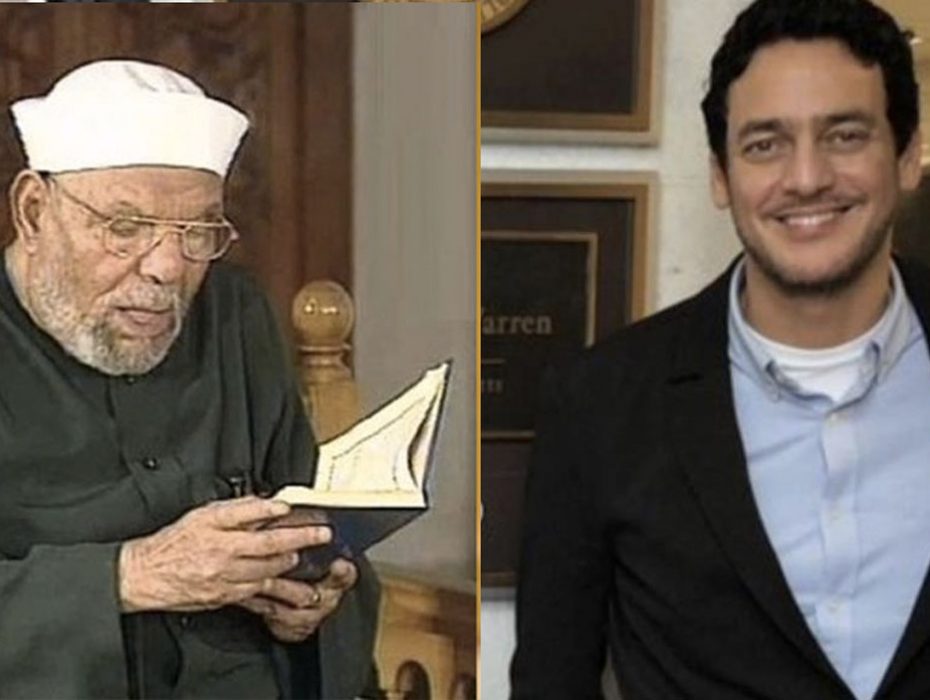 الشيخ الشعراوى وخالد ابو النجا 