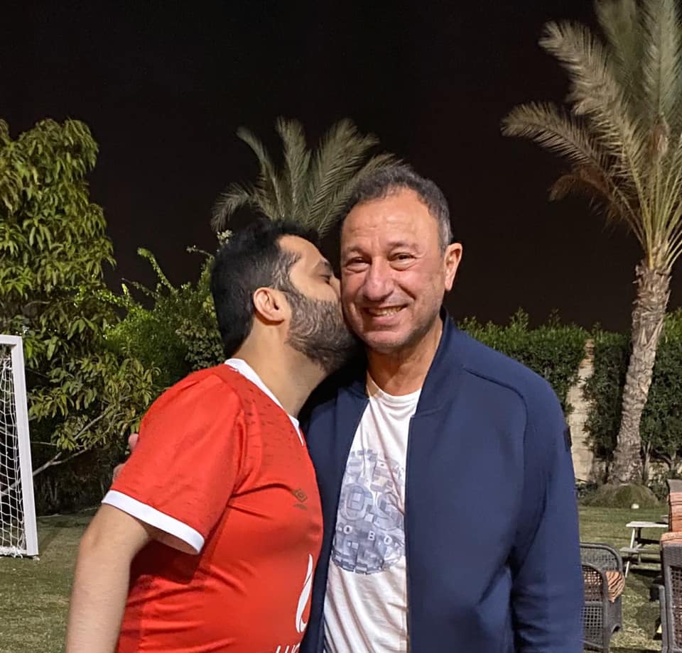 المستشار ترك ال الشيخ في منزل محمود الخطيب المستشار ترك ال الشيخ في منزل محمود الخطيب