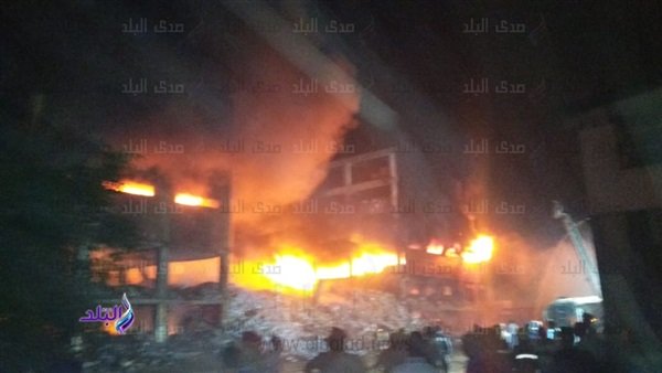 حريق مصنع الدراجات البخارية