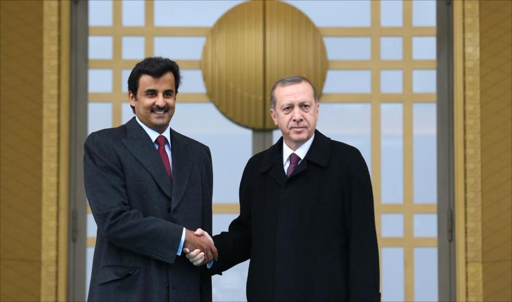 الرئيس التركي وأمير قطر الرئيس التركي وأمير قطر