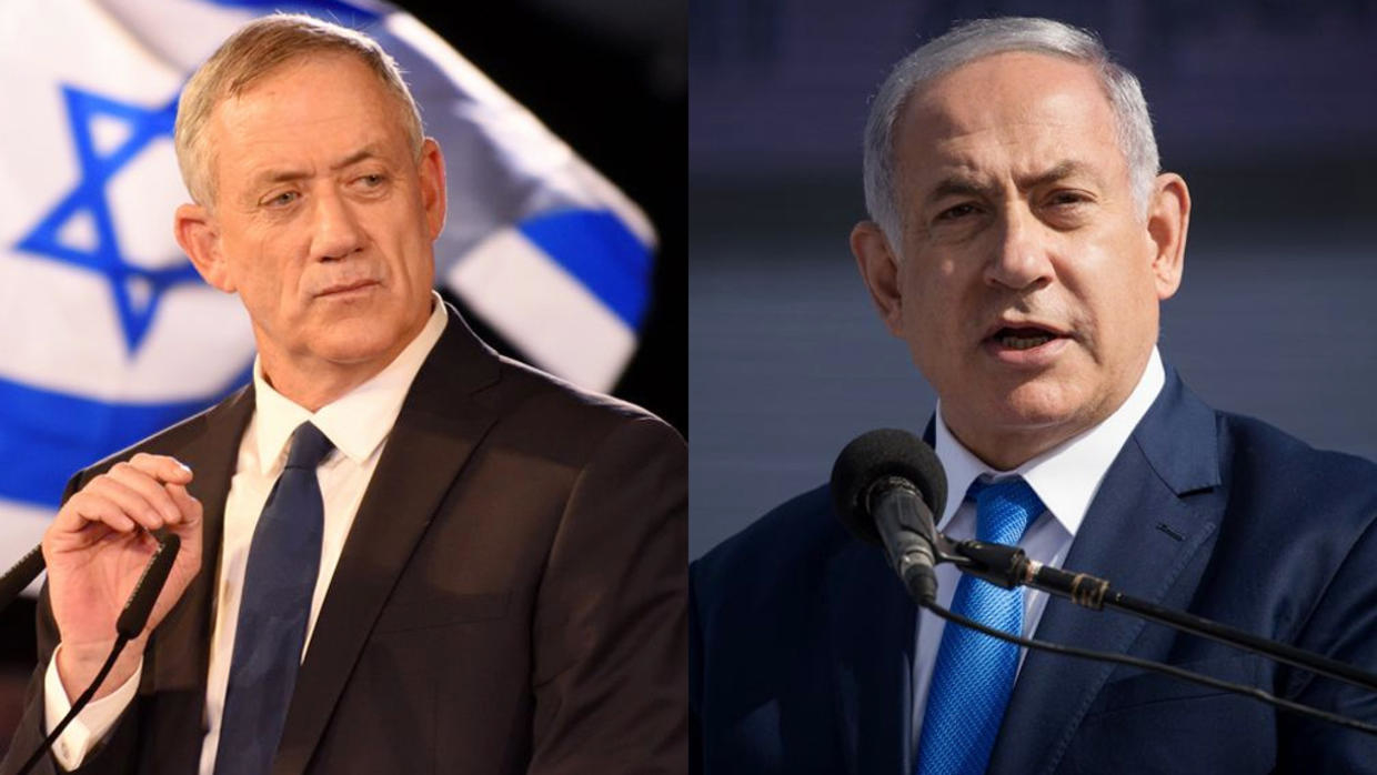 مقترح بإجراء انتخابات بين جانتس ونتنياهو داخل الكنيست مقترح بإجراء انتخابات بين جانتس ونتنياهو داخل الكنيست