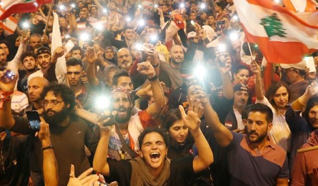 مظاهرات لبنان