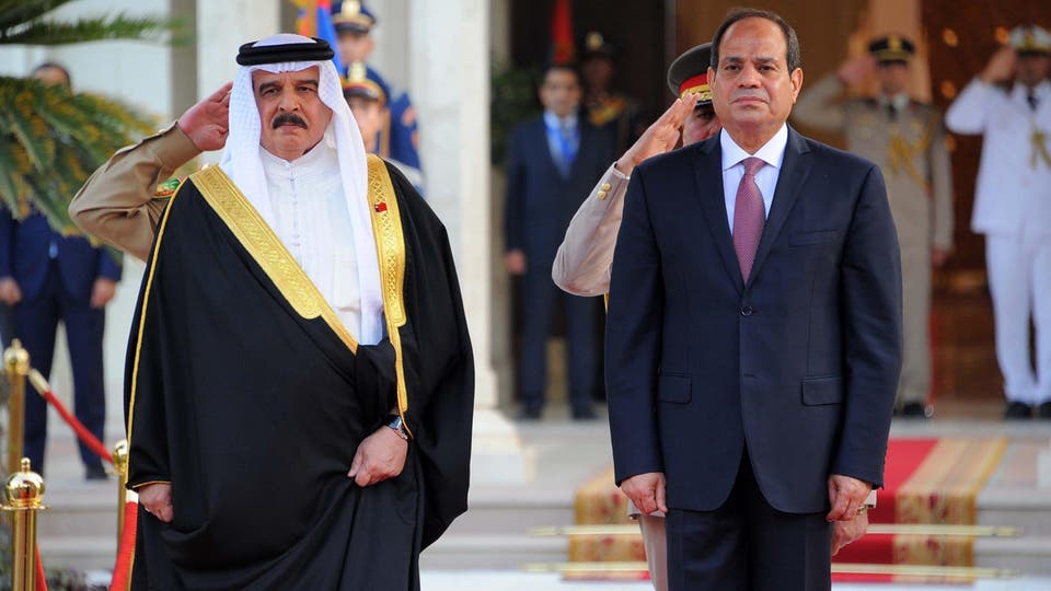 الرئيس السيسي وملك البحرين الرئيس السيسي وملك البحرين