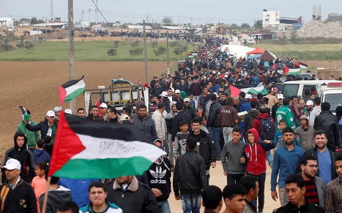 غزة تستعد لمسيرات مستمرون اليوم الجمعة غزة تستعد لمسيرات مستمرون اليوم الجمعة