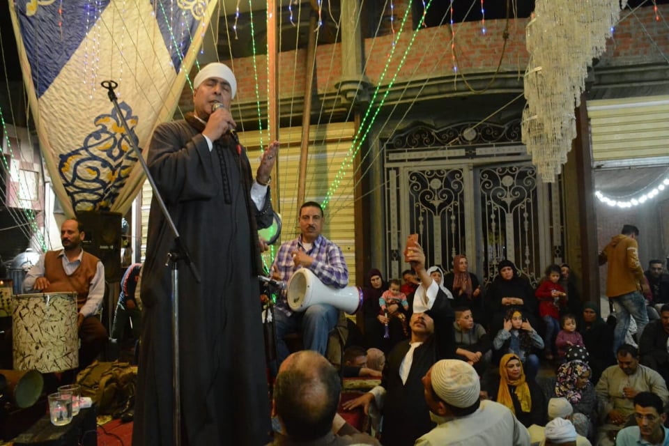 محمود التهامي يحيي الاحتفال بالمولد النبوى فى ميدان الحسين و محمود التهامي يحيي الاحتفال بالمولد النبوى فى ميدان الحسين و