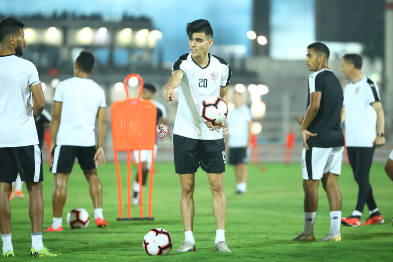 جانب من تدريبات الزمالك جانب من تدريبات الزمالك