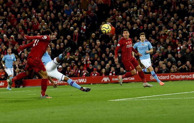 هدف محمد صلاح في مانشستر سيتي