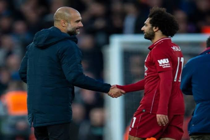محمد صلاح وجوارديولا