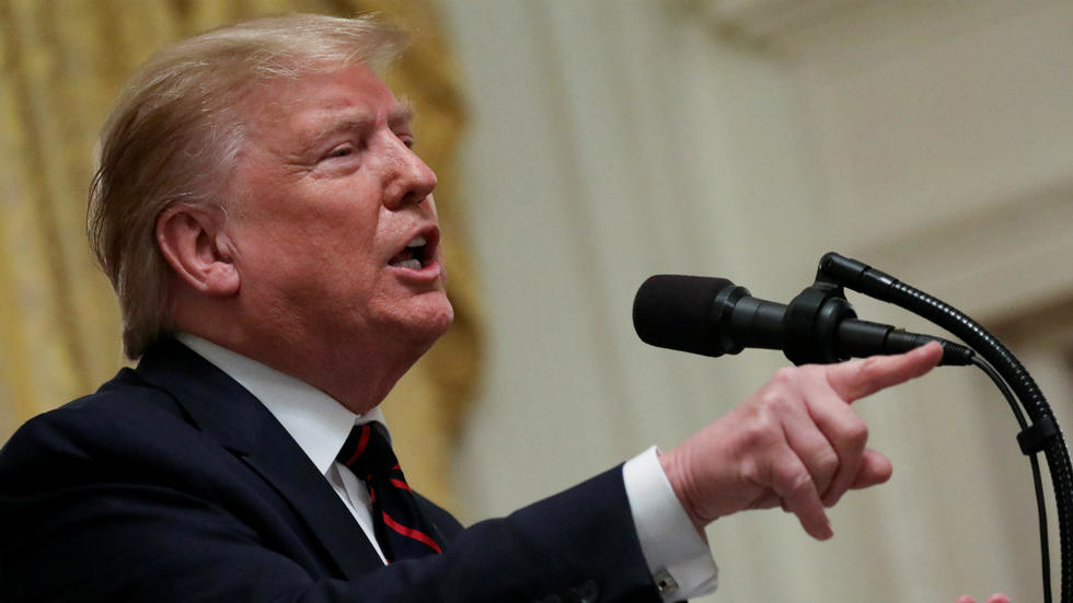 الرئيس الأمريكي دونالد ترامب