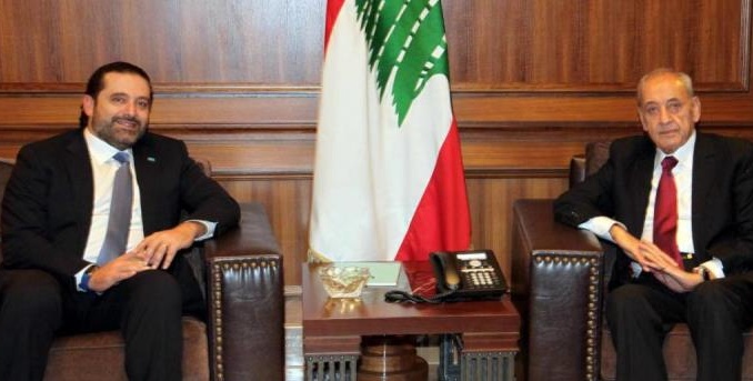 سعد الحريري ونبيل بري سعد الحريري ونبيل بري