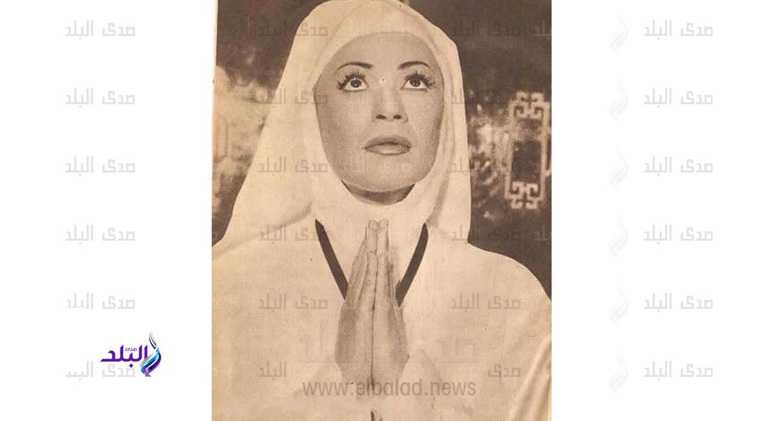 هند رستم ترتدي ملابس راهبة