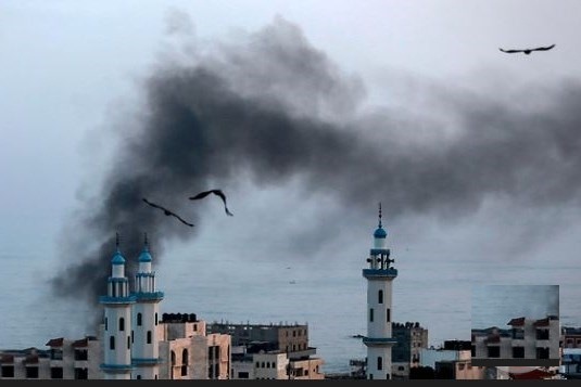 50 غارة جوية على غزة