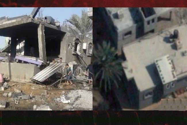 الاحتلال يعلن المواقع التي قصفها في غزة