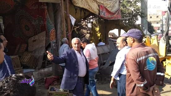 المهندس حامد طلبة خلال الحملة  المهندس حامد طلبة خلال الحملة