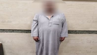 المتهم عقب ضبطه المتهم عقب ضبطه
