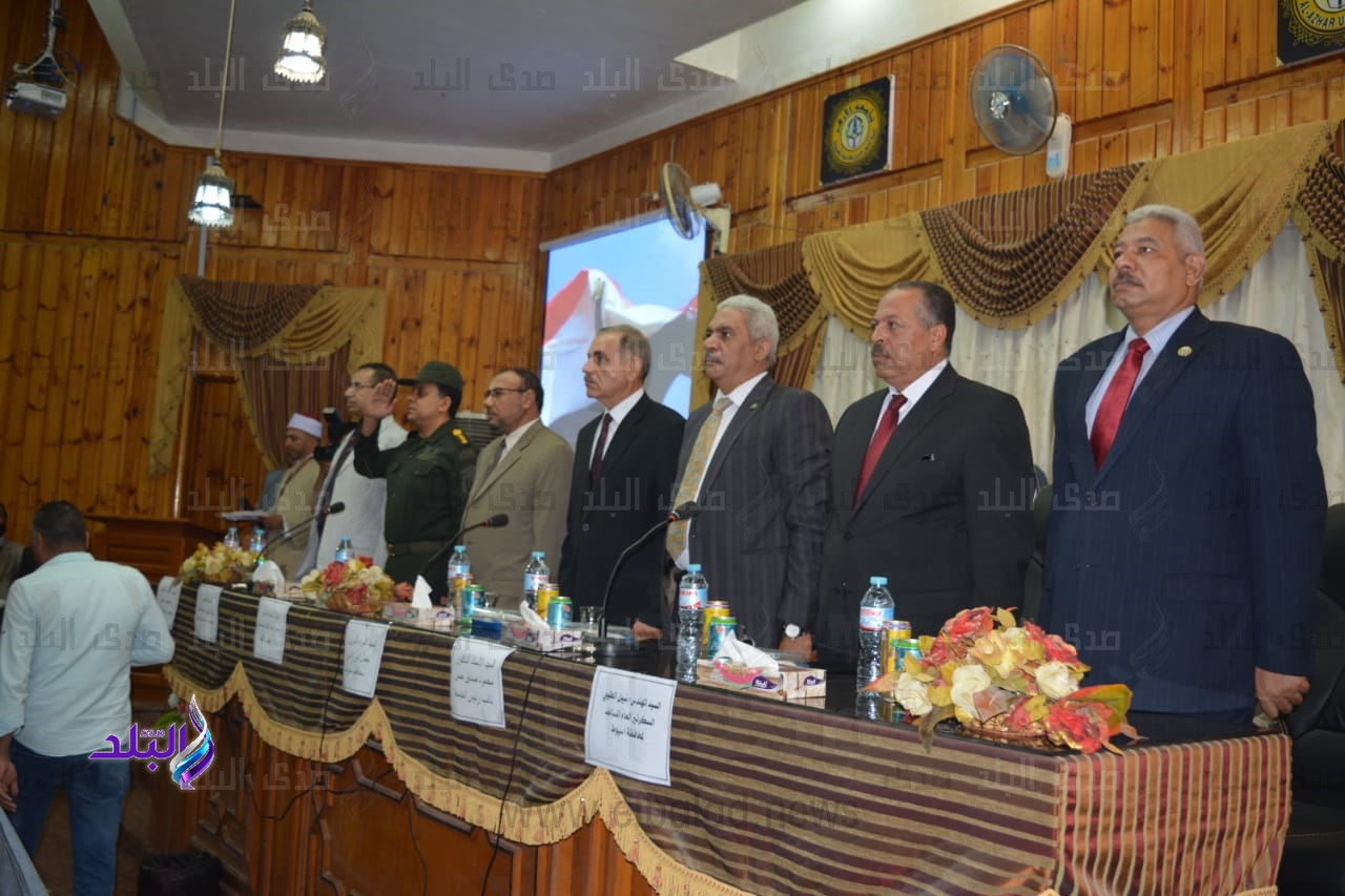 محافظ أسيوط يحتفل بالمولد النبوي في جامعة الأزهر بأسيوط